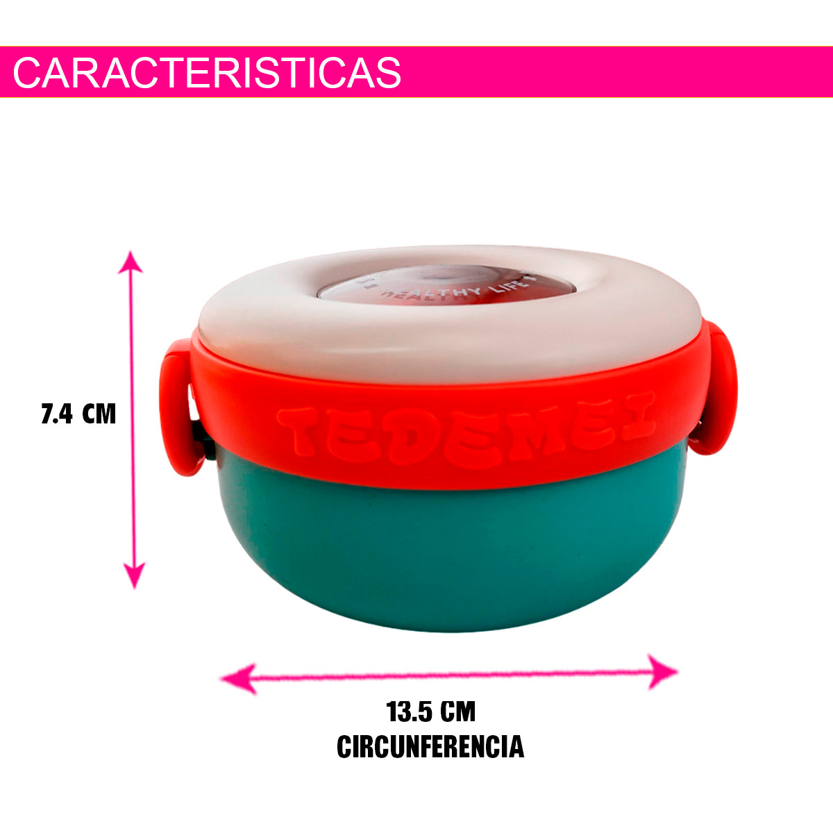 PORTA PAPILLA ACERO INOXIDABLE PARA BEBE IDEAL PARA MANTENER ALIMENTOS FRIOS O CALIENTES