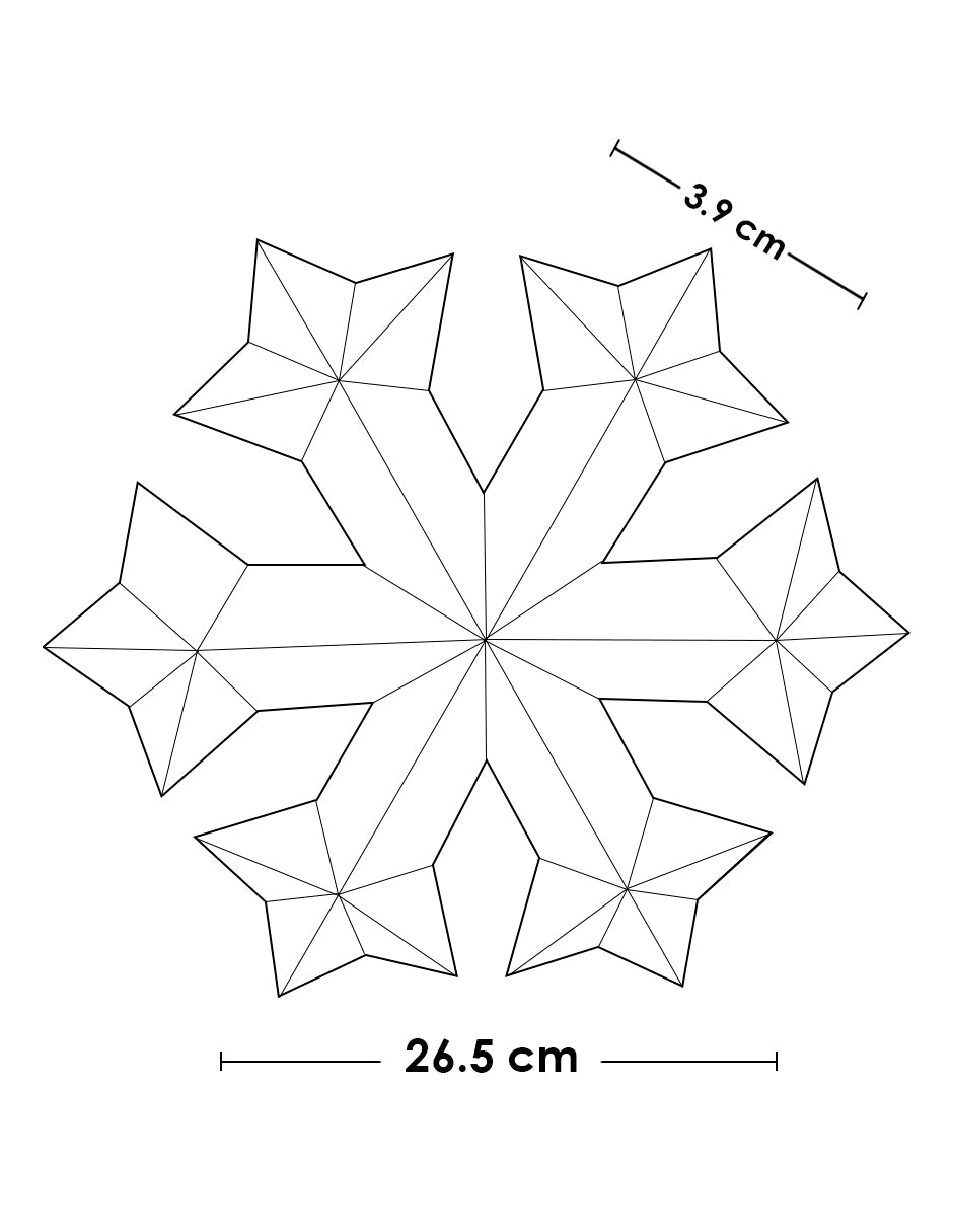 LAMPARA/ADORNO COPO DE NIEVE LED 25CM