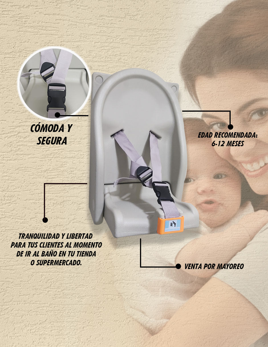 SILLA DE ESPERA PARA BEBES MAMA FELIZ MANOS LIBRES