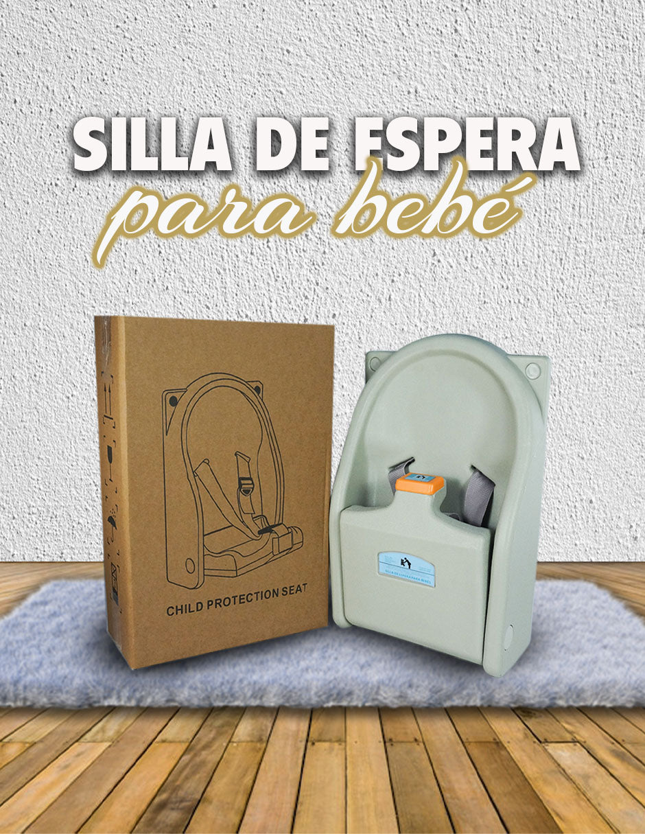 SILLA DE ESPERA PARA BEBES MAMA FELIZ MANOS LIBRES