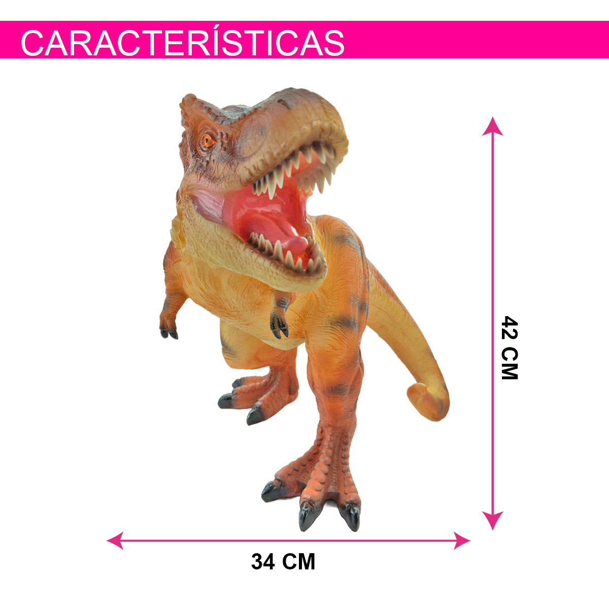 LAMPARA DECORATIVA DE DINOSAURIO T-REX