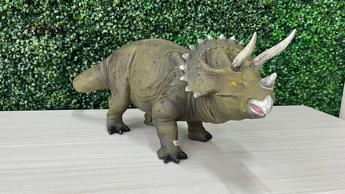 LAMPARA DECORATIVA DE DINOSAURIO TRICERATOPS